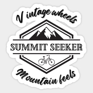 Summit Seeker. Cycling Sticker
